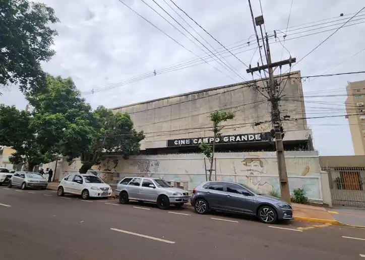 Prédio do antigo Cine Campo Grande será leiloado; encerramento é em 24 de fevereiro