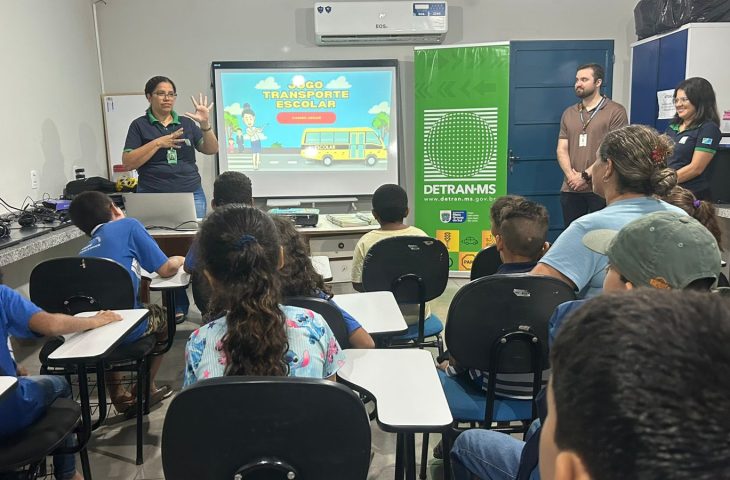 Fiscalização reforça segurança no transporte escolar em MS