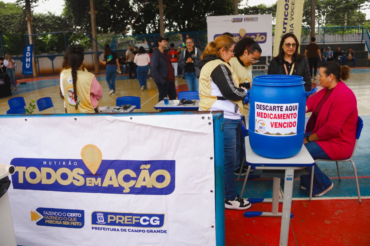 Todos em Ação oferece serviços e praticidade à comunidade do Tarumã