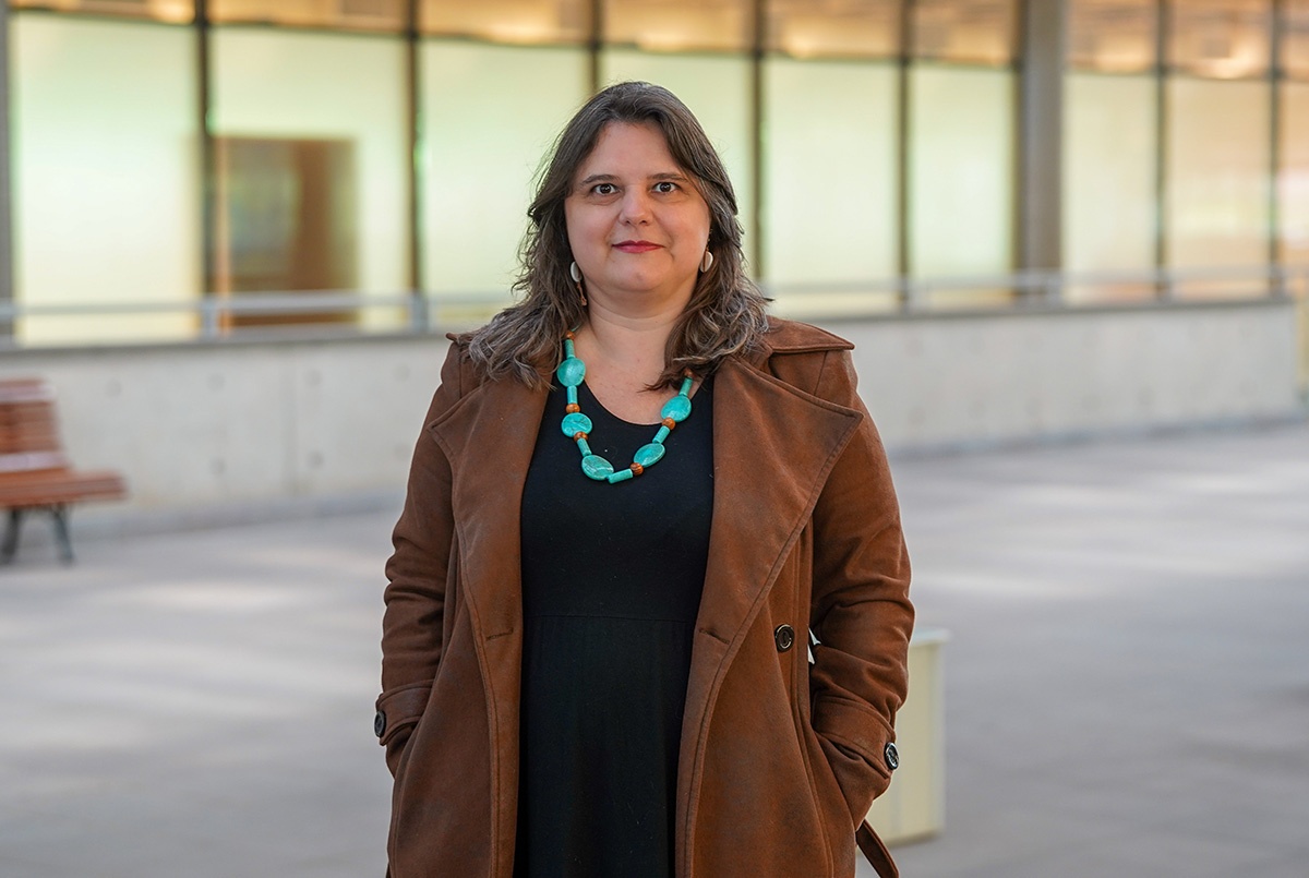 Flavia Grimm destaca a importância do Acervo Milton Santos na geografia brasileira