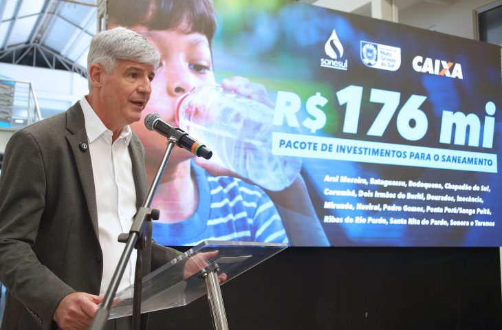 MS destina R$ 176 milhões para modernização do abastecimento de água em 16 cidades