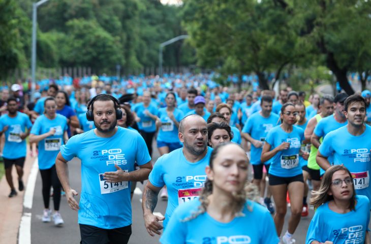Lançamento da 4ª Corrida dos Poderes agita Campo Grande com show e treinão