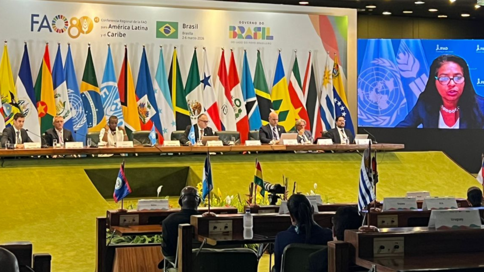 FIDA destaca inovação e juventude na Conferência Regional da FAO