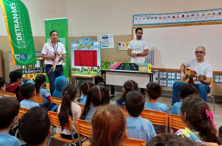 Detran-MS retoma programa educativo em escolas para 2026