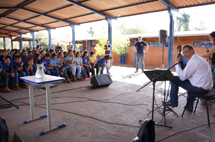 Projeto leva música brasileira a escolas de Campo Grande