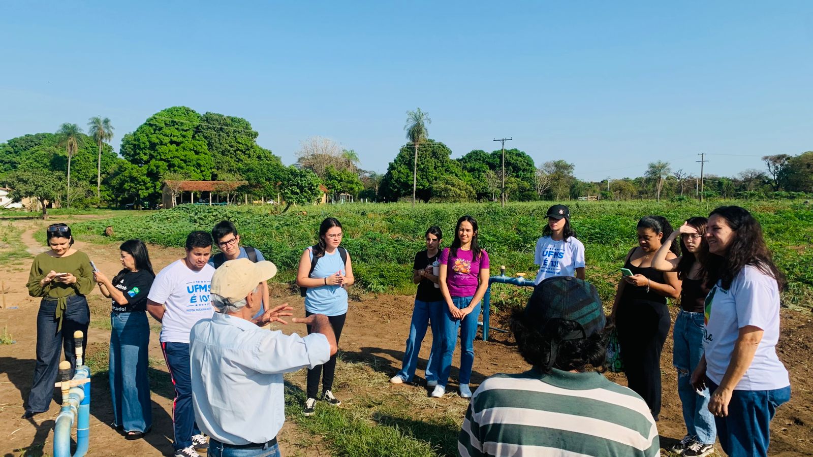 CoopUrb e UFMS promovem troca de saberes em agricultura urbana