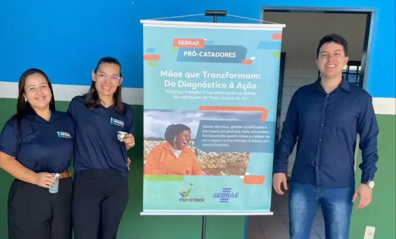 MS Pró-Catadores: projeto do Sebrae/MS transforma a reciclagem em renda e inclusão