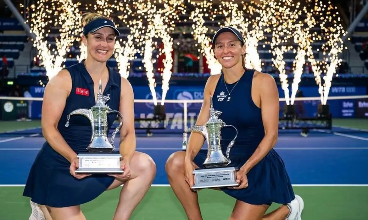 Luisa Stefani e Gabriela Dabrowski vencem WTA 1000 em Dubai