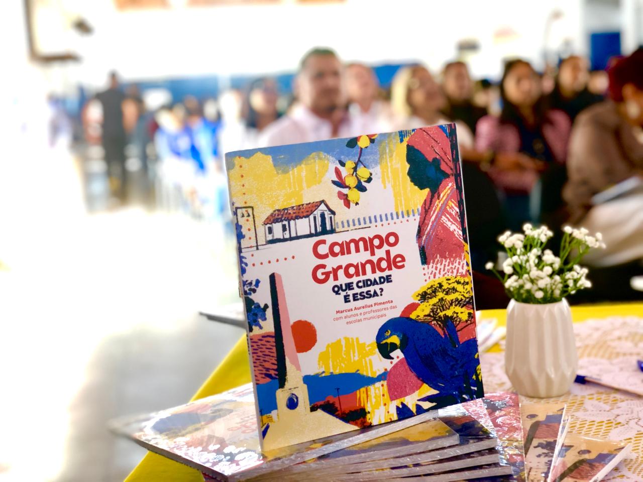 Alunos da Reme Publicam Livro Sobre a História de Campo Grande