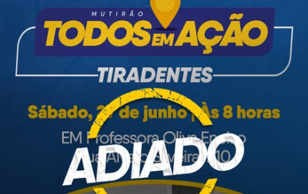 Mutirão Todos em Ação é adiado em Campo Grande por causa do frio