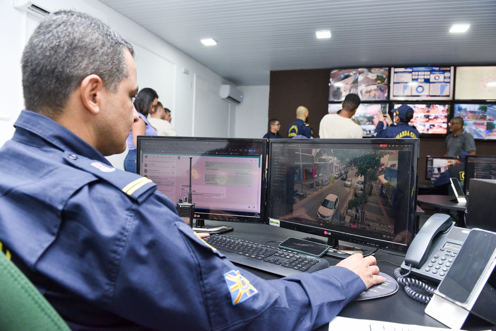 Nova Rede de Câmeras Aumenta Segurança em Campo Grande