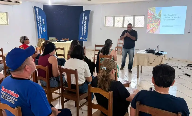 Sebrae/MS capacita feirantes de Rio Brilhante para impulsionar negócios locais