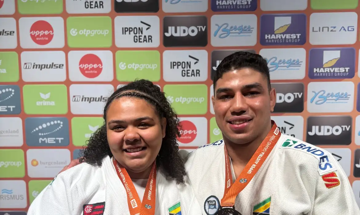 Brasil conquista seis medalhas no Grand Prix de judô na Áustria