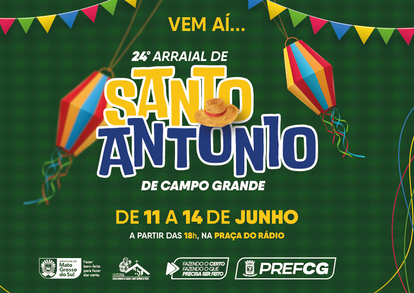 Arraial de Santo Antônio: Quatro Dias de Festa em Campo Grande com Programação Diversificada