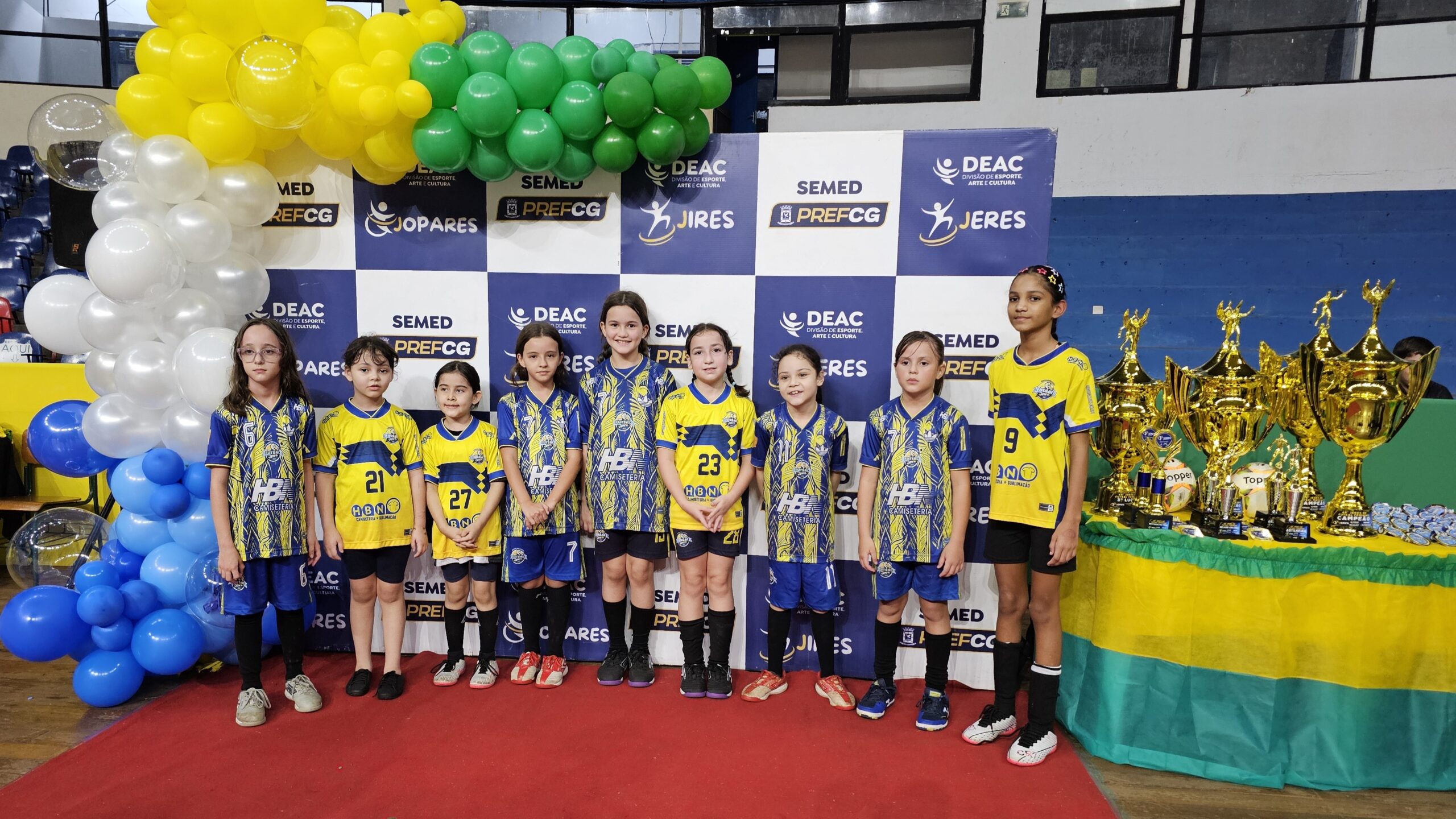 Final do JERES de Futsal Agita Ginásio Guanandizão em Campo Grande