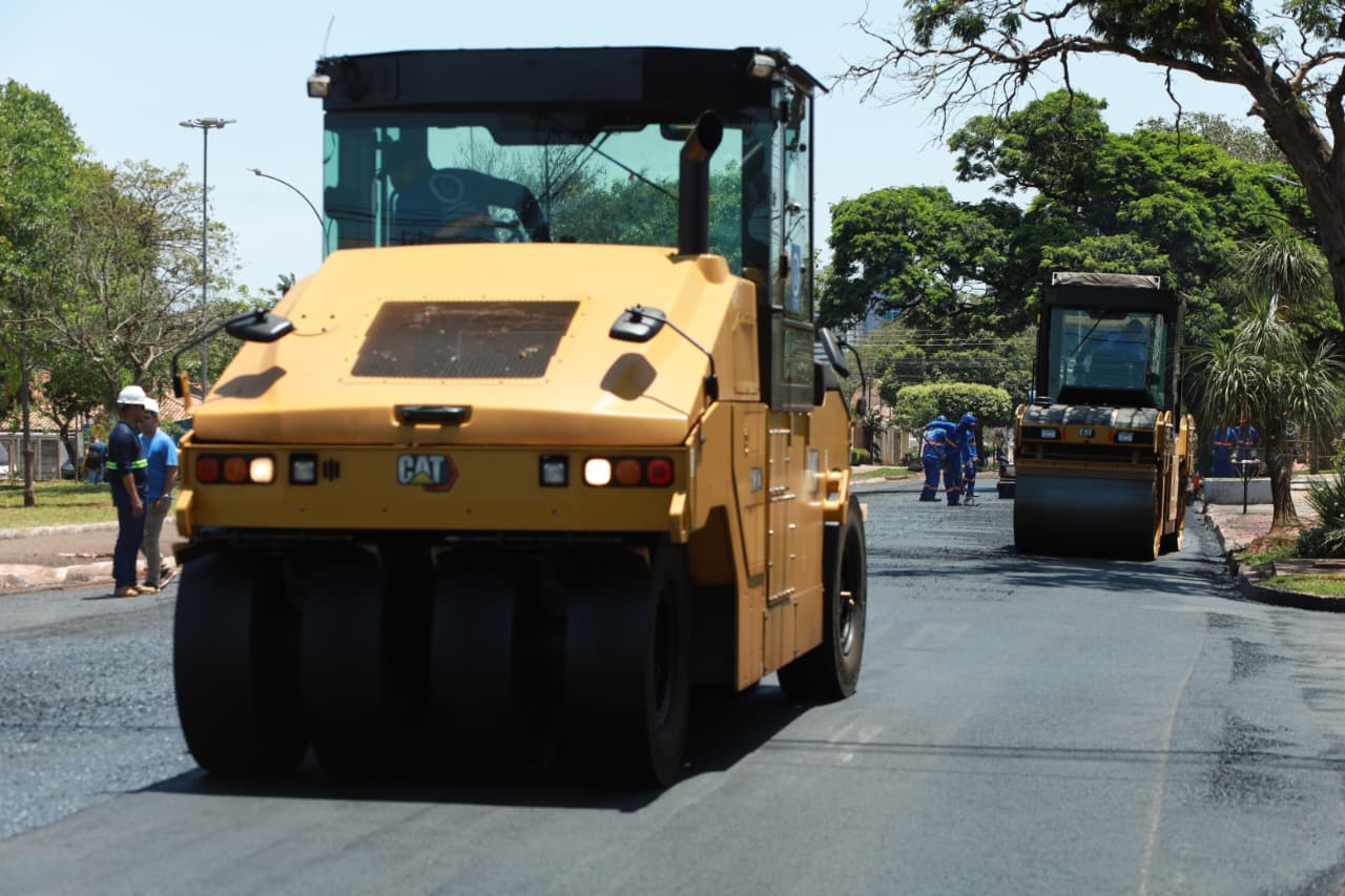 Campo Grande inicia recapeamento de 20 km de vias centrais