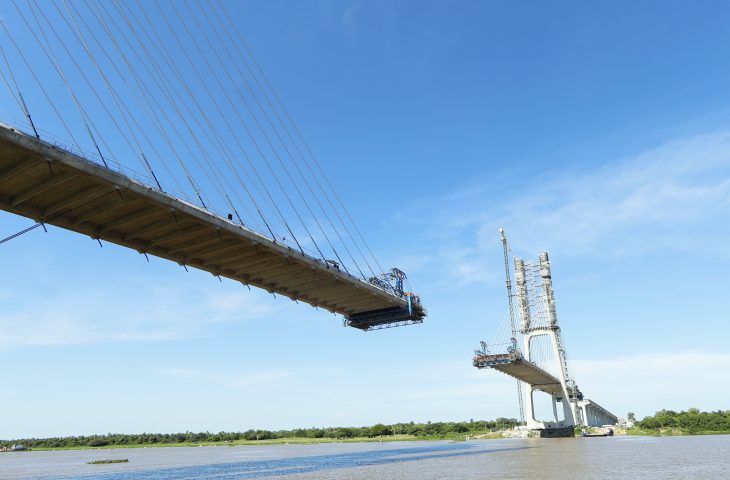 Ponte da Rota Bioceânica avança para fase final em Porto Murtinho