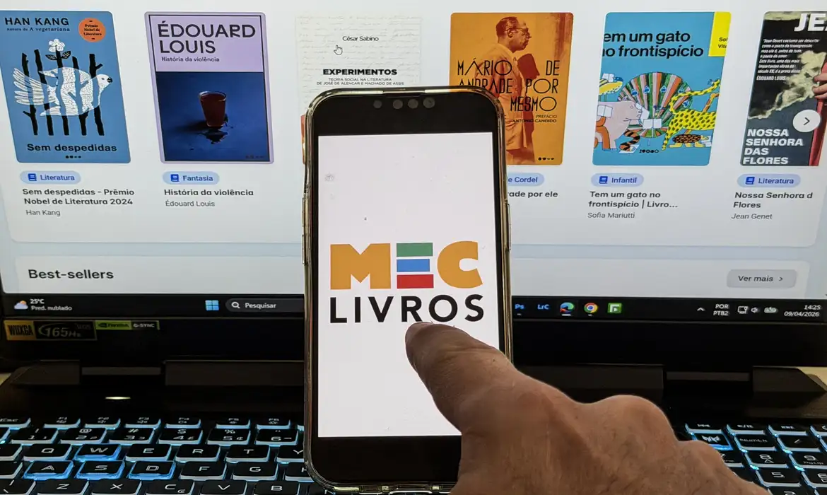MEC Livros registra 122 mil empréstimos em uma semana e alcança 291 mil usuários