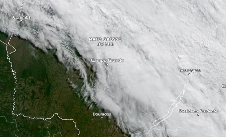 Frio intenso e geadas marcam o clima em Mato Grosso do Sul