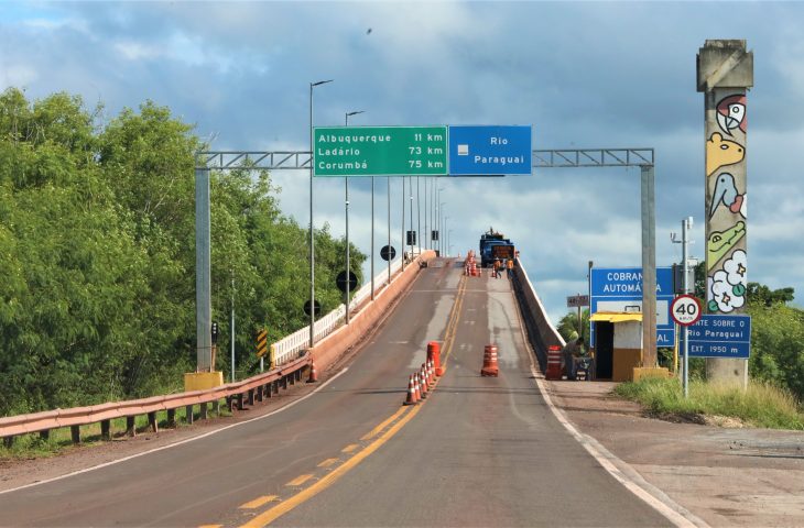 MS inicia recuperação estrutural da ponte sobre o Rio Paraguai em Corumbá
