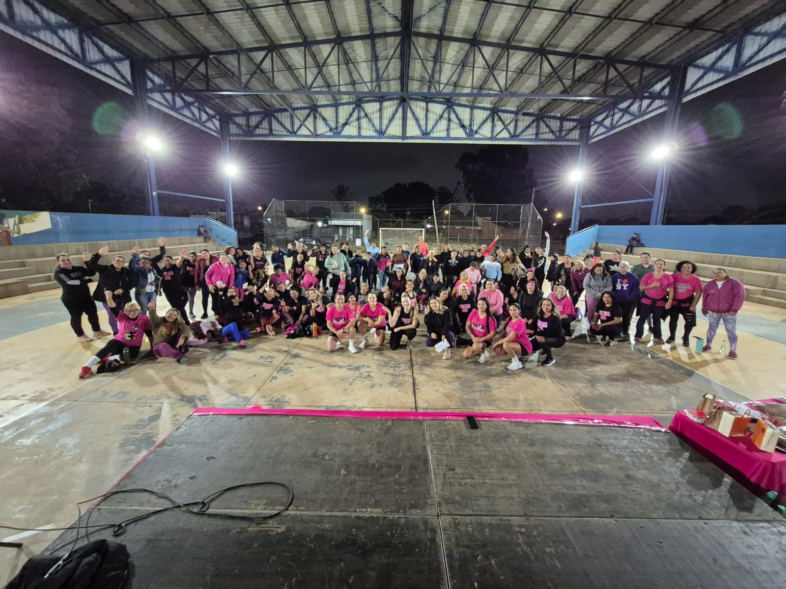 Aulão Dia das Mães reúne mais de 50 mulheres no Jardim Noroeste