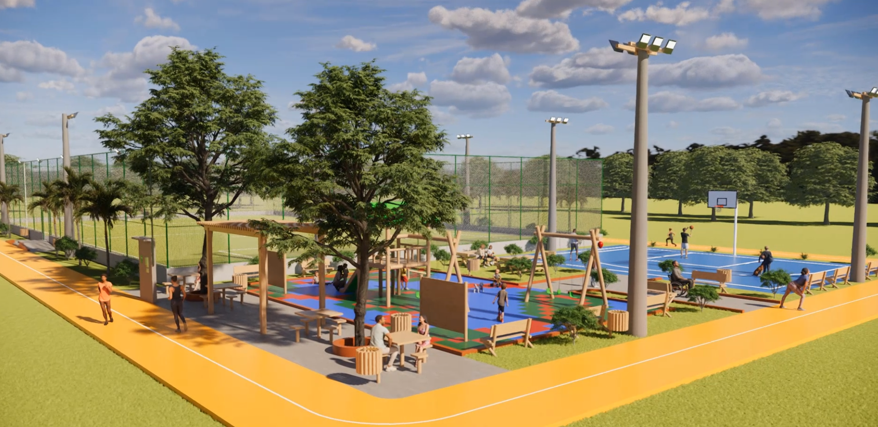 Moreninhas ganha novo centro esportivo com investimento de R$ 1,46 milhão