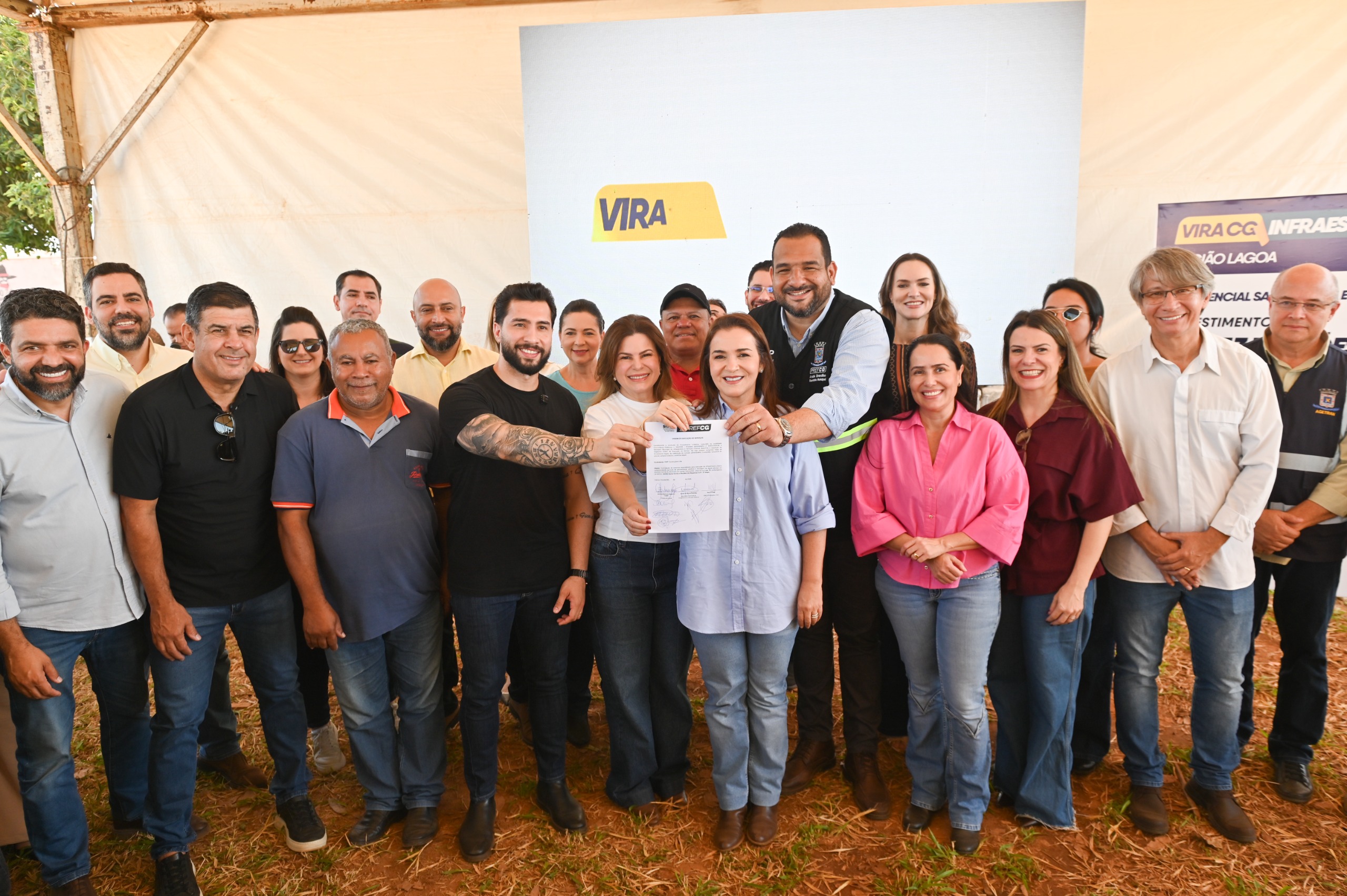 Campo Grande inicia obras de drenagem e asfalto nos bairros Santa Emília e Aquarius
