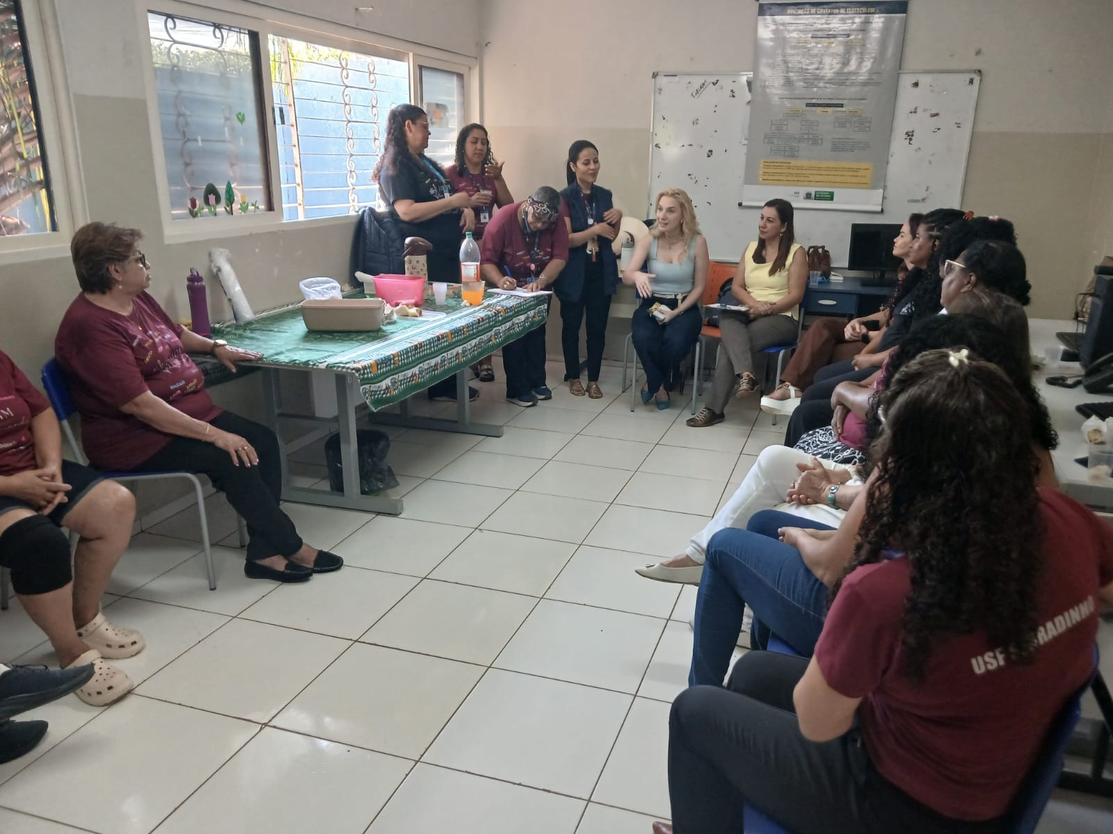 Semu Realiza Palestra de Valorização da Vida na Vila Serradinho