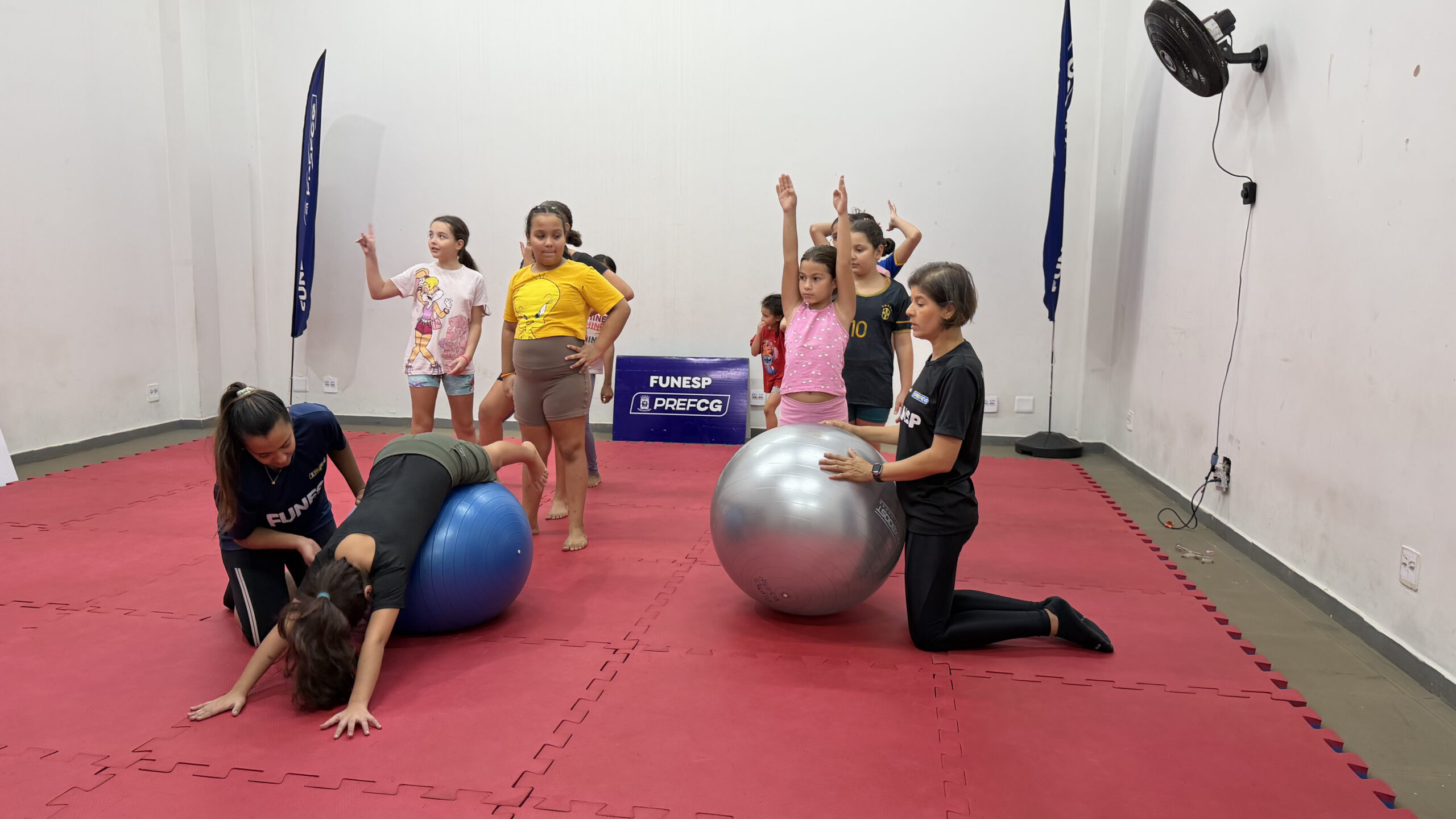 Funesp oferece aulas gratuitas de Ginástica Rítmica em Campo Grande