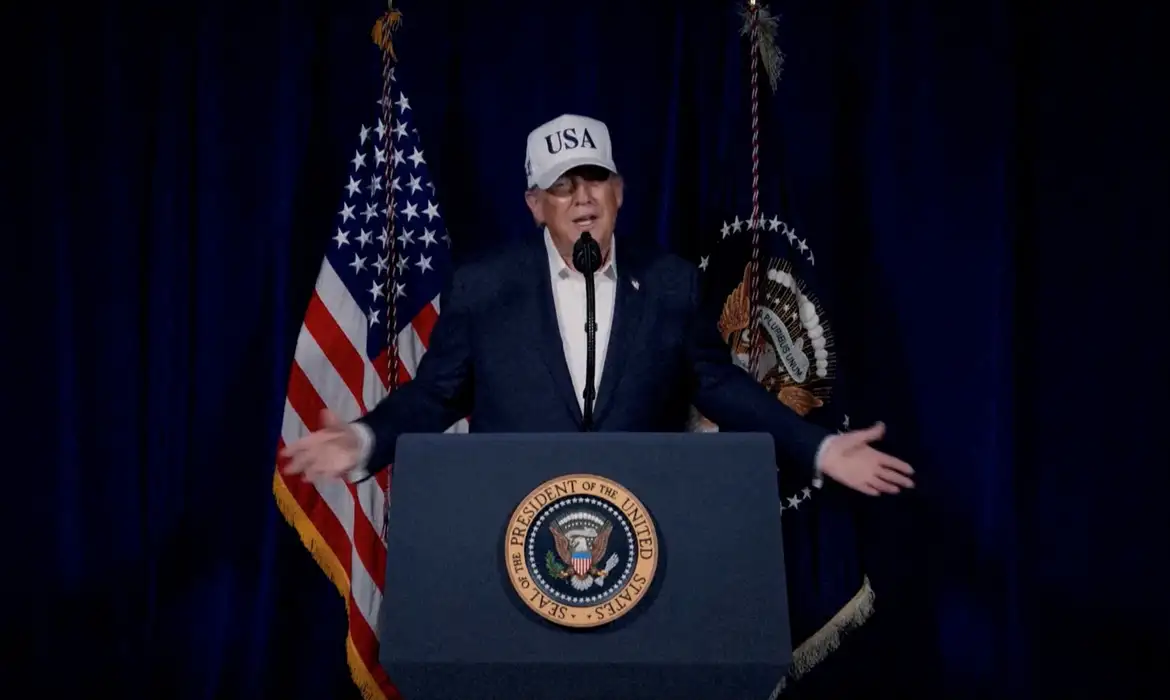 Trump justifica ataque ao Irã como defesa dos americanos