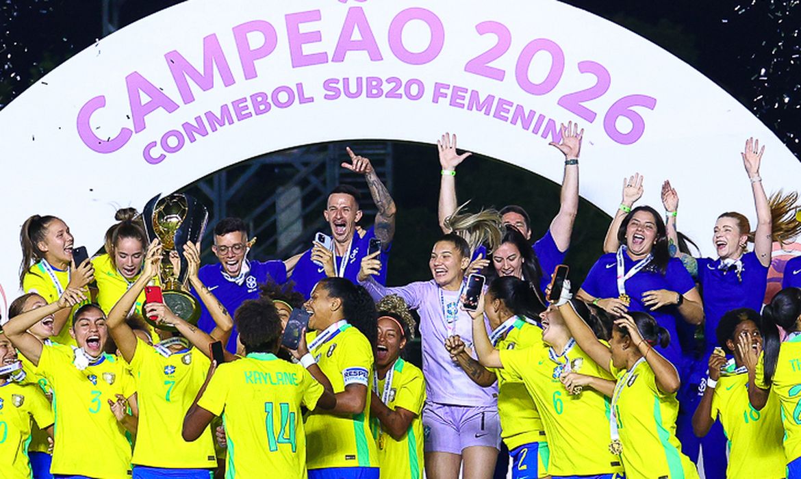 Brasil conquista título no Sul-Americano Sub-20 feminino