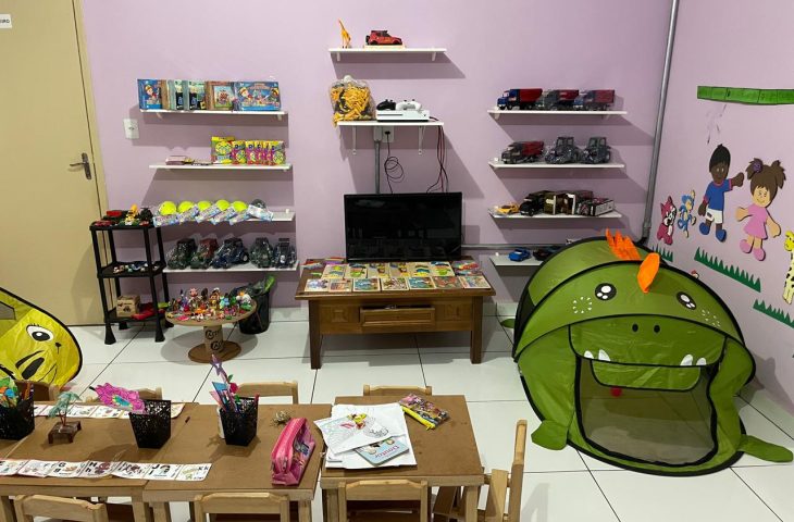 Sala Lilás em Amambai: Brinquedos ajudam no acolhimento de vítimas de violência