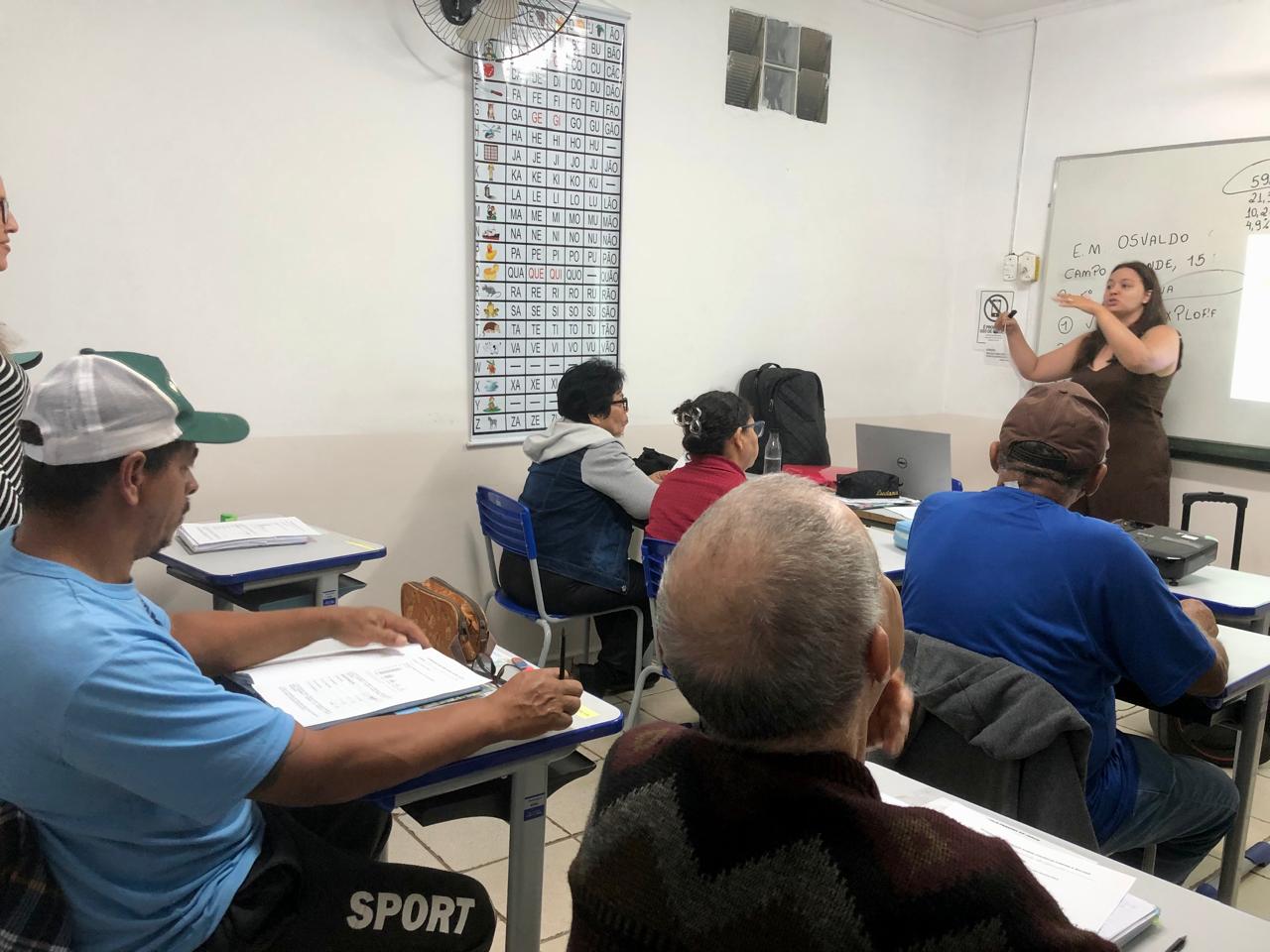 EJA promove debate sobre violência contra a mulher em escola de MS