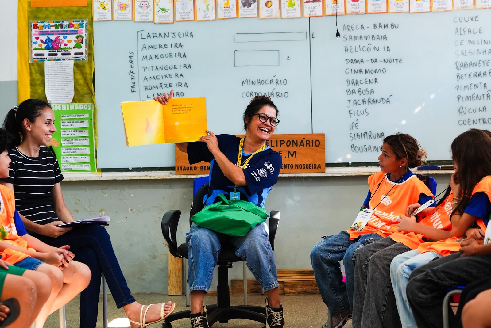 Projeto na Escola Isauro Bento reuniu arte, leitura e educação ambiental