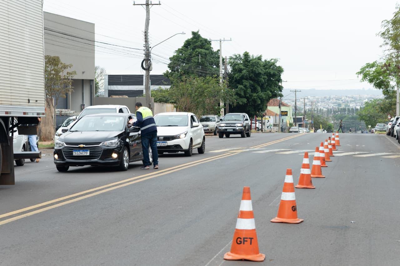 Interdição parcial na Rua Santa Quitéria em Campo Grande até sexta-feira