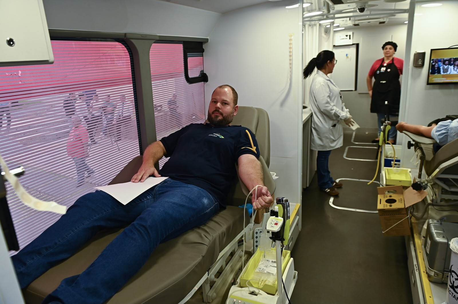 Ação de doação de sangue em Campo Grande registra cerca de 150 cadastros