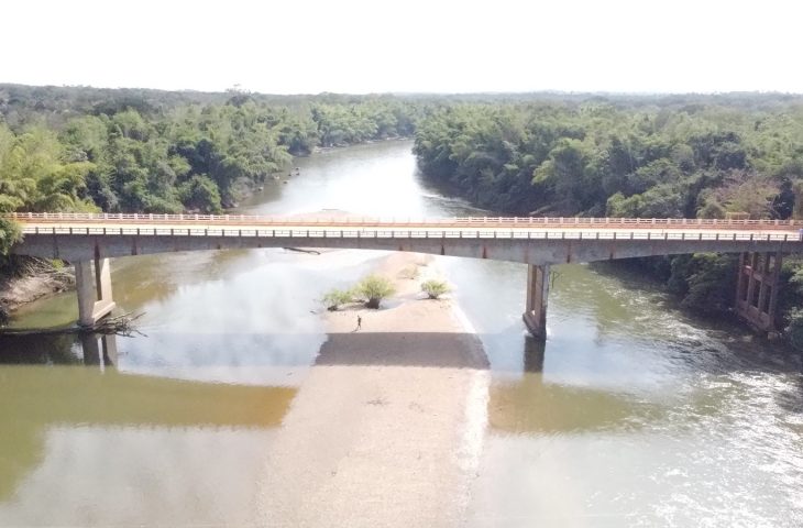 Governo inicia recuperação da ponte na MS-345 em Águas do Miranda