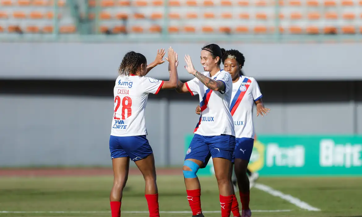Bahia vence América-MG e sobe para 3º no Brasileiro Feminino
