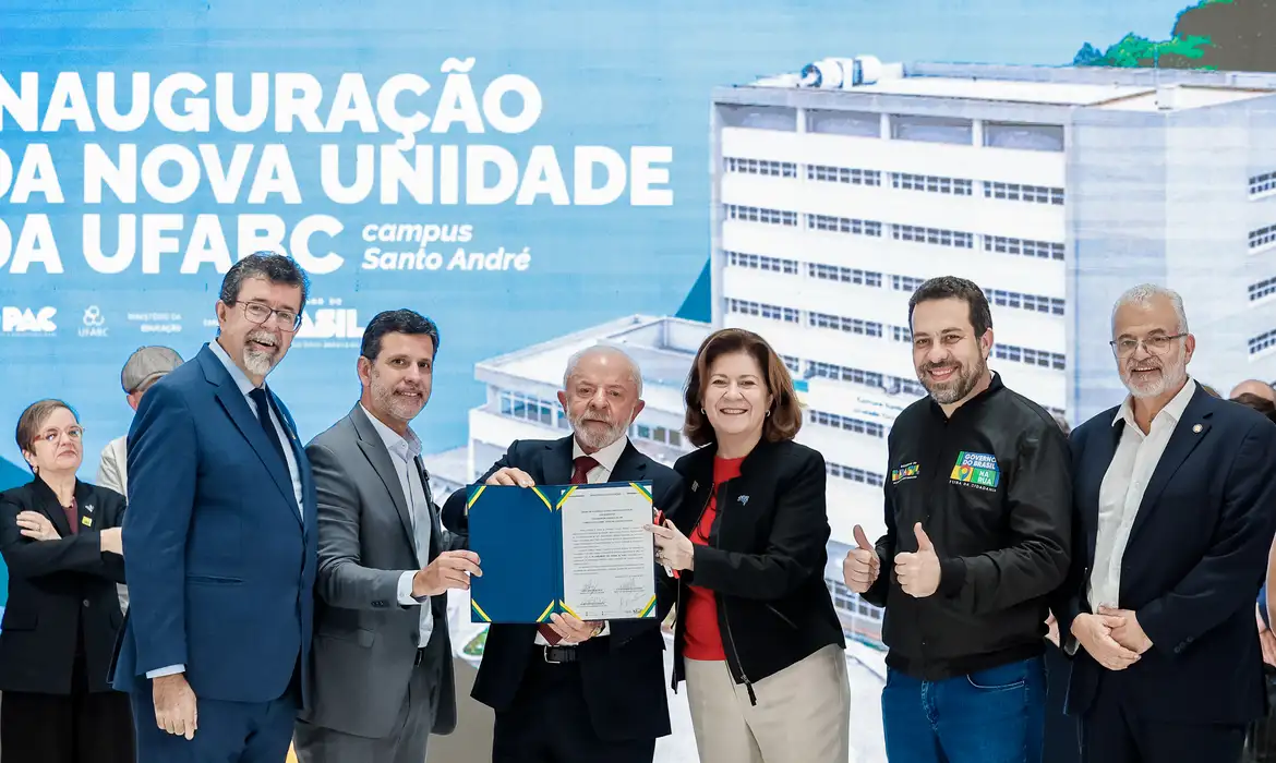 Lula inaugura nova unidade da UFABC em Santo André com investimento de R$ 155 milhões