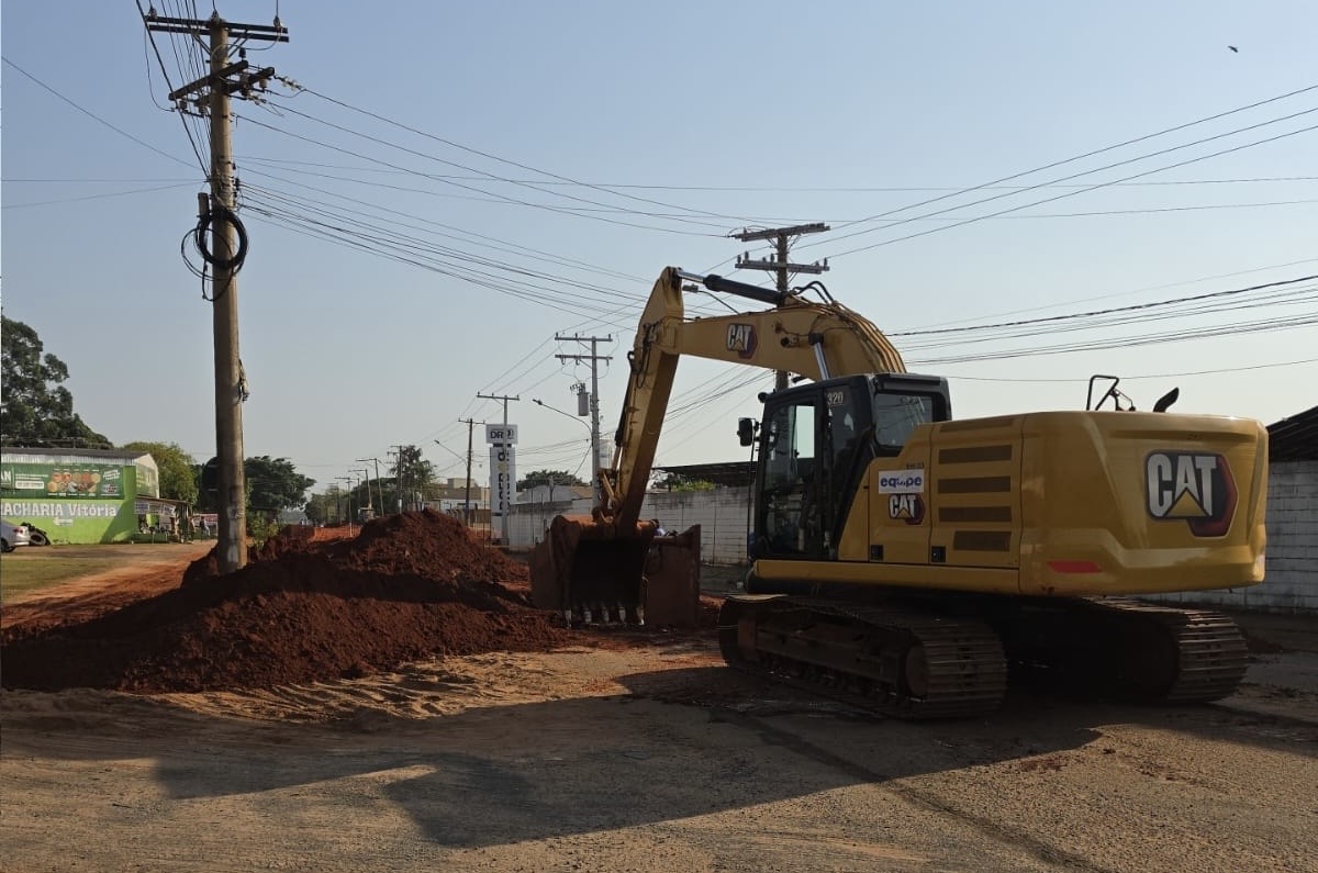 Prefeitura de Campo Grande amplia Rua Lino Villachá para melhorar acesso ao Nova Lima