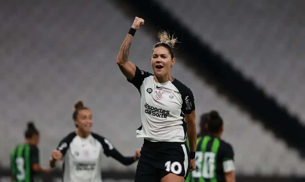 Corinthians domina América-MG com goleada no Brasileirão Feminino