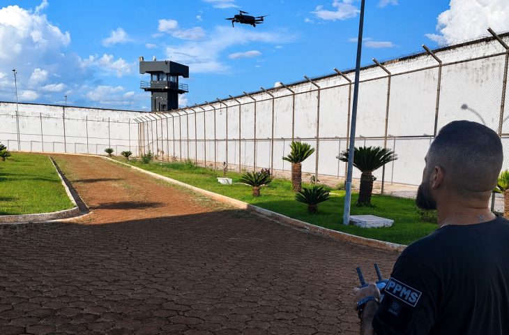 Drones são utilizados na vigilância da Penitenciária de Dourados para combater contrabando