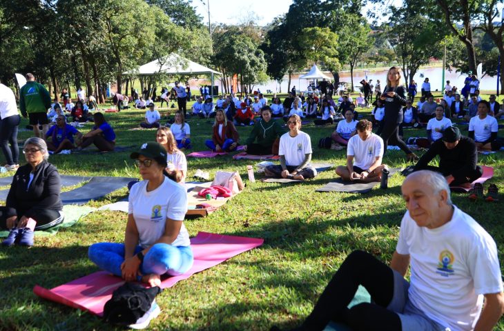 Festival de Yoga Vida Saudável promove saúde e inclusão em Campo Grande