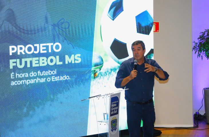 Governo de MS lança projeto para modernizar o futebol estadual