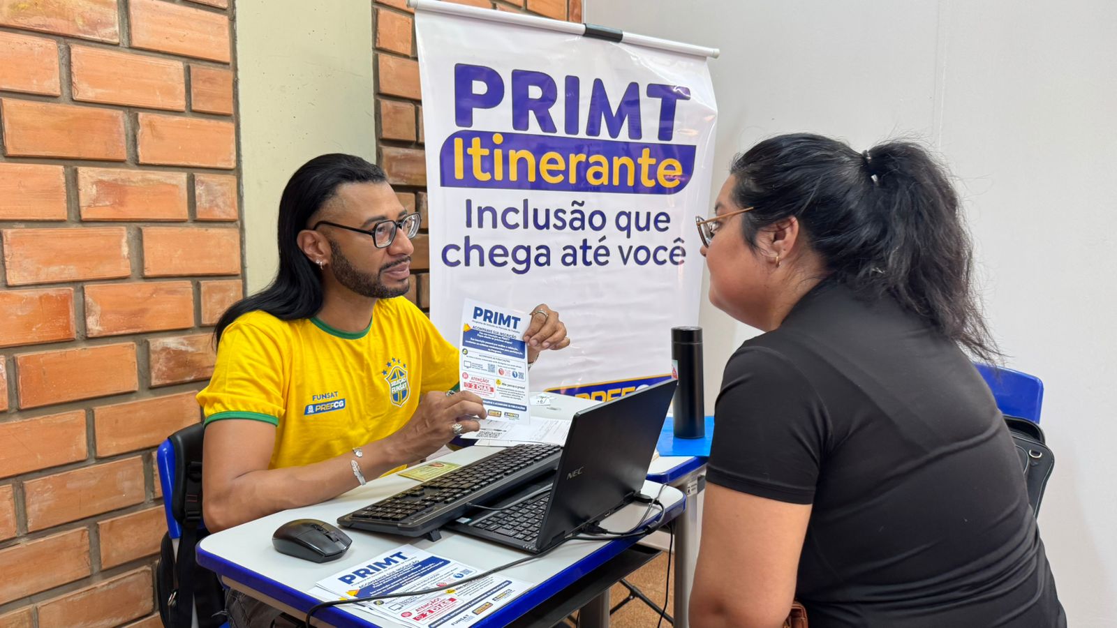 Primt Itinerante finaliza triagem no CRAS Canguru nesta segunda-feira