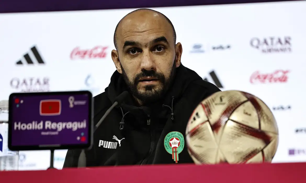 Marrocos troca técnico antes de enfrentar Brasil na Copa de 2026