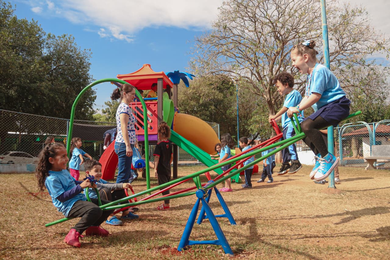 Novo Parquinho Infantil é Inaugurado na Aldeia Marçal de Souza em Campo Grande