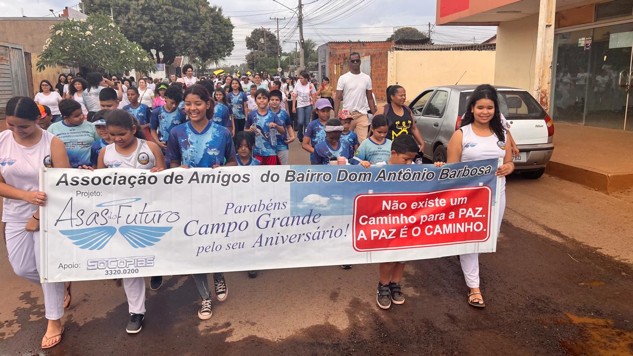 Caminhada da Paz no Parque do Sol promove prevenção à violência