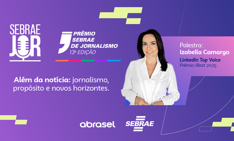 SebraeJor 2026: Izabella Camargo discute saúde mental e carreira