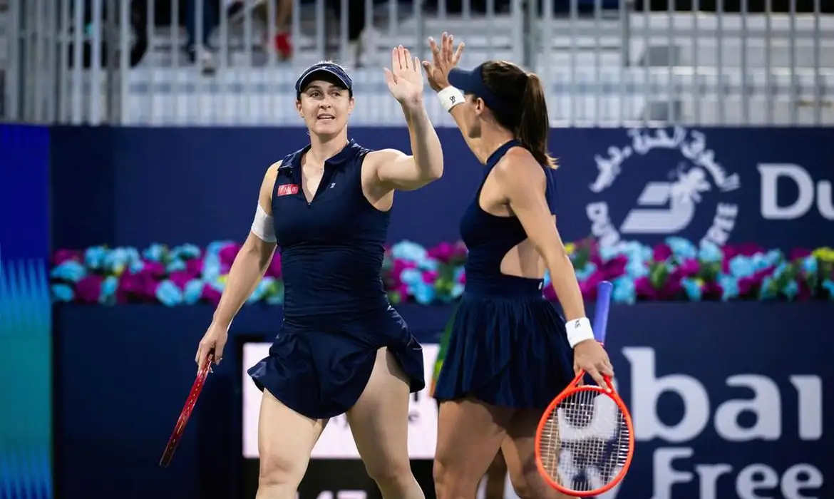 Luisa Stefani e Gabriela Dabrowski avançam às semifinais em Dubai